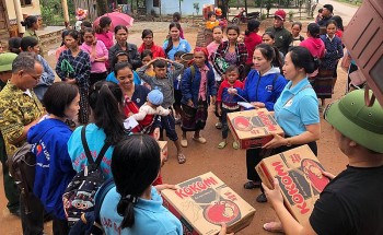 bo cong an dang lam ro viec tiep nhan quyen gop giai ngan tien tu thien