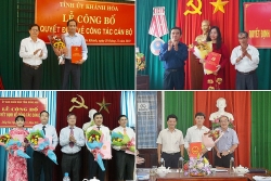 Tin tức nhân sự, lãnh đạo mới ở Khánh Hoà, Đồng Nai, Tây Ninh, Phú Yên