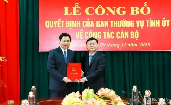 nghe an quang nam vinh long bo nhiem lanh dao moi