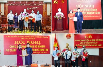 thai nguyen binh phuoc ben tre bo nhiem hang loat nhan su lanh dao moi