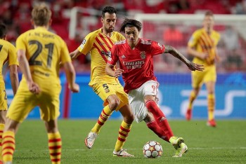 Link xem trực tiếp Barcelona vs Benfica (03h00, 24/11) - vòng bảng Champions League 2021/22