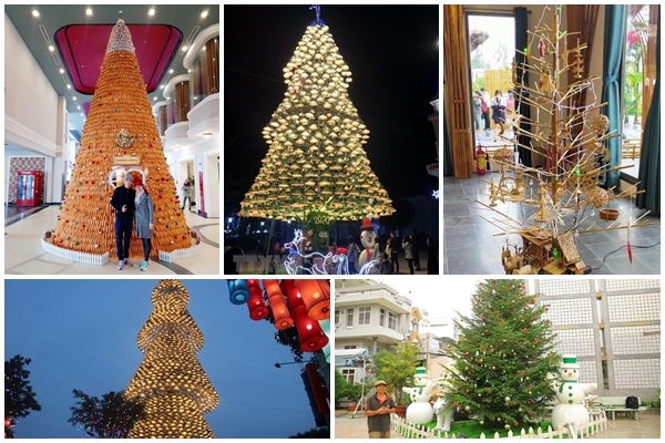 Top 5 cây thông Noel độc, lạ nhất Việt Nam dịp Giáng sinh 2020