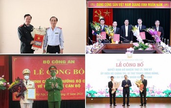 ban noi chinh trung uong tand toi cao bo cong an thanh tra chinh phu bo nhiem nhan su moi