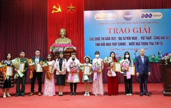 vinh phuc hon 12 nghin san pham bao chi tu cuoc thi viet ve tinh huu nghi voi nhan dan cac nuoc