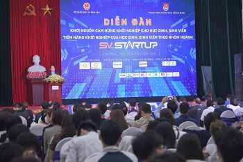 Tiếp thêm năng lượng, nhiệt huyết, tinh thần khởi nghiệp cho các bạn học sinh, sinh viên