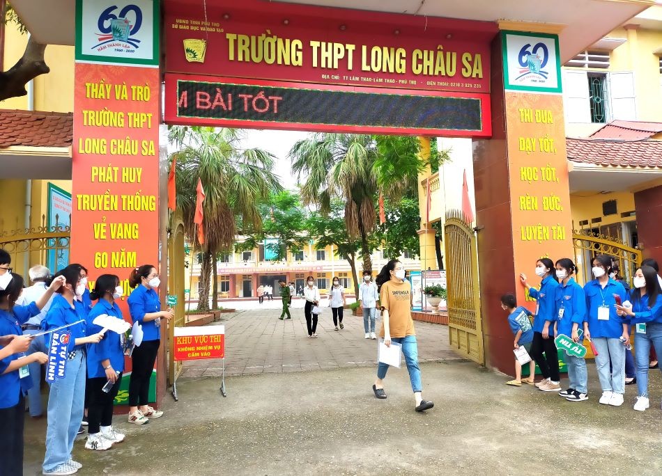 Hơn 15.000 học sinh tỉnh Phú Thọ thi tuyển sinh vào lớp 10 THPT năm học 2022 - 2023