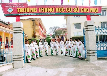 phu tho truong thcs cao mai xay dung truong hoc an toan than thien binh dang