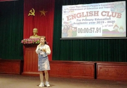 Phú Thọ: Sôi nổi giao lưu các Câu lạc bộ tiếng Anh HS Tiểu học huyện Lâm Thao