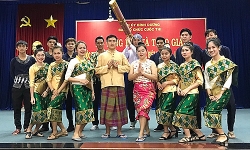 Sinh viên Lào, Campuchia đón Tết ấm áp trên quê hương thứ hai