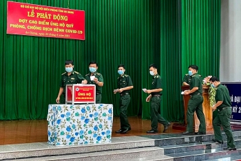 bo doi bien phong an giang ung ho quy phong chong dich covid 19 hon 200 trieu dong
