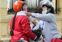 chieu toi mai khong khi lanh tang cuong anh huong den mien bac