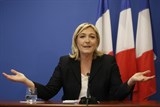 ba le pen khoi dong chien dich tranh cu tong thong phap