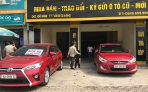 o to cua nguoi phu nu lai nguoc chieu tren cao toc ha noi hai phong da bi dem ban