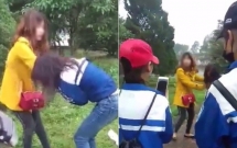 khoi to vu hai chi em lot ao danh ghen nu sinh lop 11