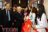 tong bi thu nguyen phu trong du khai truong tru so moi trung tam van hoa viet nam tai phap