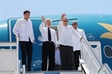 chu tich cuba va tong bi thu nguyen phu trong tham santiago de cuba