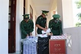 bo doi bien phong ti nh an giang bat giu 3000 goi thuoc la ngoai nhap lau
