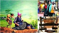 nhung chiec sari mang hoi tho sapa ban hoa tau thoi trang viet an