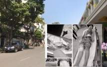 ha noi dang cho ban gai tren pho trang tien nam thanh nien bi 2 doi tuong di xe sh chem phai nhap vien