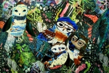 dam say voi thien nhien cung trien lam dong dao mua ha