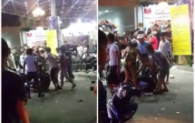 hon chien truoc quan xpose beer club o sai gon nam thanh nien bi danh trong thuong