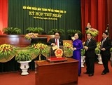 ong le van thanh tai dac cu chuc danh chu tich hdnd tp hai phong