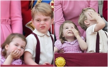 cong chua nho tua vai bat chuoc hanh dong sieu dang yeu cua anh trai trong le mung sinh nhat nu hoang anh