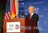 tong bi thu nguyen phu trong chung kien le ky nhieu van kien hop tac viet my