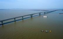 sai sot o cau vuot bien dai nhat vn lanh dao bo gtvt se xuong hai phong truc tiep kiem tra