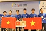 doi tuyen quoc gia viet nam dung thu ba tai ky thi olympic toan quoc te 2017
