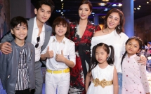 van mai huong isaac cung dan tro cung idol kids no nuc chuc mung bich phuong