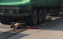 nam thanh nien chet tham duoi banh xe container thi the khong con nguyen ven