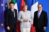 Đức, Pháp, Italia nhóm họp về tương lai của EU hậu Brexit