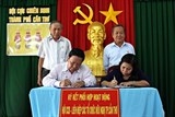 lien hiep huu nghi va hoi cuu chien binh can tho tang cuong hop tac doi ngoai nhan dan