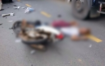 hoa binh dau dau xe buyt anh tu vong em bi thuong nang