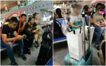 nam sinh vien ngang nhien so soang vong mot be gai vi thanh nien giua chon dong nguoi da bi canh sat bat giu