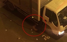 ha noi nam thanh nien bi xe tai cuon vao gam tu vong khi di qua ham kim lien