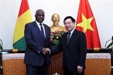 pho thu tuong lam viec voi bo truong ngoai giao va kieu dan guinea