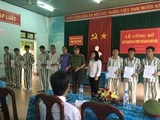 le cong bo quyet dinh tha tu truoc thoi han co dieu kien o thua thien hue