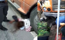 tai nan kinh hoang o hai phong nan nhan thoi thop duoi banh xe nguoi dan tim cach cuu