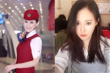 me man nu tiep vien hang khong dep lai gioi vo