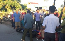 ninh binh dam vao xe cho ton nguoi dan ong bi cua co tu vong thuong tam