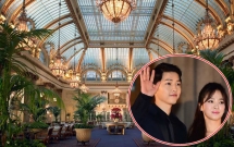 doi ngu hung hau va khung canh sang trong khien fan hao huc cho doi anh cuoi cua song joong ki song hye kyo