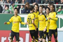 vuot qua bremen dortmund rut ngan khoang cach voi bayern