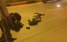 ha noi thanh nien bi thuong nang vi di xe may toc do ban tho roi tu lao vao dai phan cach