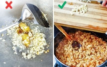 neu ban hay phi toi thom truoc khi nau nuong thi bo di sai het ca roi phai cho vao giai doan nay