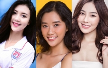 diem danh dan thi sinh the look cuc hot cua cac doi pham huong ky duyen minh tu