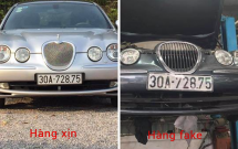 ha noi thanh nien dang dao pho thi nhin thay xe giong het xe minh dang di ke ca bien so