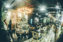 4 quan cafe trang tri giang sinh dep nhat ha noi