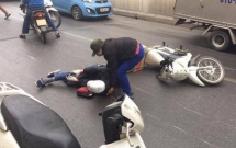 tim ra nguyen nhan khien hang loat phuong tien truot nga do la liet trong ham kim lien